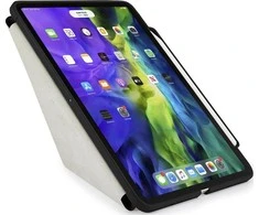Pipetto iPad Air 10,9 colio (2020 m.) Origami No3 pieštuko dėklas – juodas