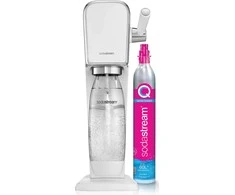 Gazuotų gėrimų gaminimo aparatas SodaStream ART, baltas