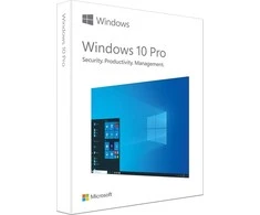 Operacinė sistema Microsoft Windows 10 Pro, 32 bitų/64 bitų, Angliška versija