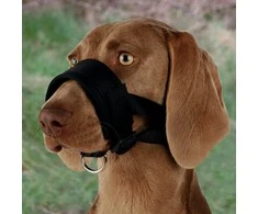 Trixie Antsnukis medžiaginis (nailoninis) XL, 23-34 cm juodas