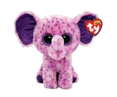 TY Beanie Boos Pliušinis žaislas - rožinis drambliukas, 15 cm
