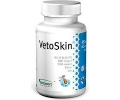 Raw Paleo VETEXPERT VetoSkin – papildai šunims ir katėms – 60 tablečių