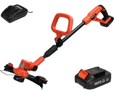 Yato akumuliatorinė žoliapjovė 18V 2Ah Li-Ion 30cm (YT-82830) pilnas komplektas