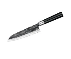 Samura SUPER 5 Universalus virtuvinis peilis Santoku 7,2"/182 mm iš AUS 10 Damasko plieno 60 HRC (5 sluoksniai)