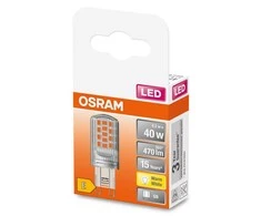 LED lempa Osram T20, G9, 3.8W, 2700K, 470lm, skaidri