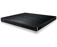 LG H.L duomenų saugykla | Itin plonas nešiojamas DVD rašytuvas | GP60NB60 | Sąsaja USB 2.0 | DVD±R/RW | CD skaitymo greitis 24 x | CD įrašymo greitis 24 x | Juodas | Stalinis kompiuteris / Nešiojamasis kompiuteris