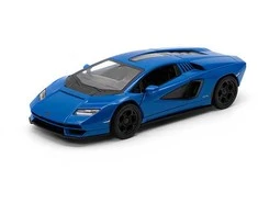 KiNSMART automobilis, Lamborghini Countach LPI 800-4, mėlynas
