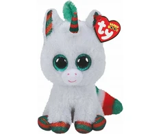 TY Beanie Boos Pliušinis žaislas - šventinis vienaragis, 15 cm
