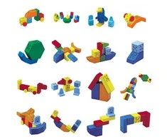 Teka PEOPLE BLOCKS Klasikinis magnetinių kaladėlių rinkinys, PB320