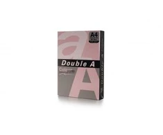 Spalvotas popierius Double A, 80g, A4, 500 lapų, Rožinė