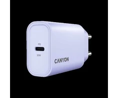 CANYON įkroviklis OnCharge 30CL Max Power 30W 1xPD EU Violetinė