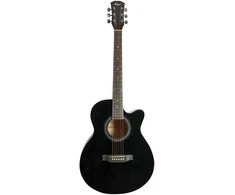 Akustinė gitara Aiersi SG027C, 40", juodos spalvos