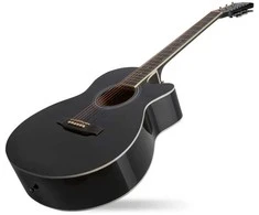Akustinė gitara Aiersi SG027C, 40", juodos spalvos