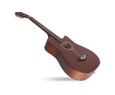 Akustinės gitaros rinkinys Aiersi SG040C, 38", Ruda