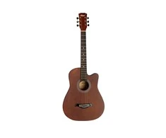 Akustinės gitaros rinkinys Aiersi SG040C, 38", Ruda