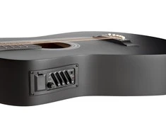 Elektrinės akustinės gitaros rinkinys Aiersi SG040 CE 38" juoda