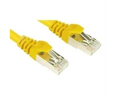 Sharkoon Patchkabel RJ45 Stecker > RJ45 Stecker CAT.6 S/FTP (gelb, 1,5 Meter)