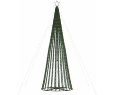 Šviečianti Kalėdų eglutė, 300cm, 688 šiltos LED, kūgio formos
