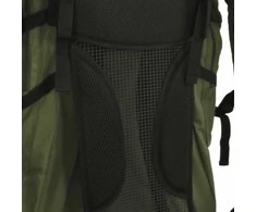 Turistinė kuprinė, uniformnė žalia, 100L, oksfordo audinys