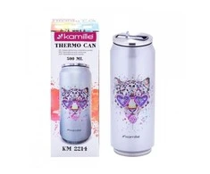 Termosas "Skardinė" 500 ml KAMILLE 2214