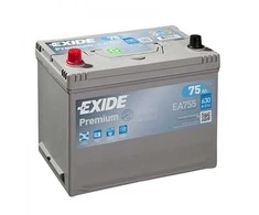 EXIDE Premium EA755 75Ah 630A (EN) 12V akumuliatorius
