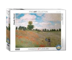 Eurographics DĖLIONĖ AGUONŲ LAUKAS CLAUDE MONET 1000D.