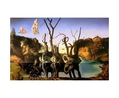Eurographics DĖLIONĖ GULBĖS, ATSPINDINČIOS DRAMBLIUS SALVADOR DALI 1000D.