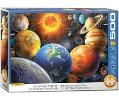 Dėlionė Planetų sistema 500XL