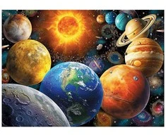 Dėlionė Planetų sistema 500XL