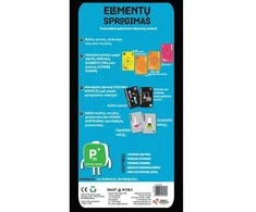 Edukacinis stalo žaidimas Chemija STEM lietuvių kalba 2-4 žaidėjai