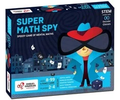 Edukacinis stalo žaidimas Super matematikos šnipas lietuvių kalba 2-4 žaidėjai