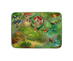 Kilimas Ultra Soft "Gyvulių ūkis" 100x150cm