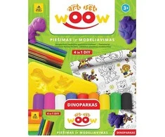 Kūrybinis rinkinys WOW 4 in 1 „Dinoparkas”