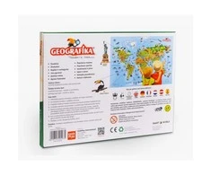 MOKOMASIS STALO ŽAIDIMAS GEOGRAFIKA - TYRINĖKITE PASAULĮ, LIETUVIŲ KALBA