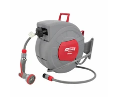 Automatinė žarnos ritė su laistymo žarna AW-Tools AW70438, susisukanti, 1/2", 28 m