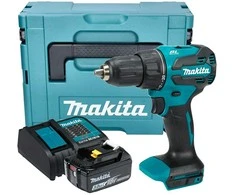 Makita DHP490SF1J Akumuliatorinis smūginis gręžtuvasl 18V, BL, 13mm, 65 Nm, 1x3,0Ah, DC18WC, lagaminas
