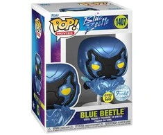 Figūrėlė Funko POP! DC Mėlyna Beetle Glow Exclusive
