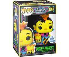Figūrėlė Funko POP! Disney Allice in wonderland Juodas Light Queen of Hearts with King Exclusive