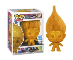 Figūrėlė Funko POP! Good luck Trolls Rainbow Troll golden Exclusive