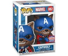 Figūrėlė Funko POP! Marvel Capwolf Exclusive