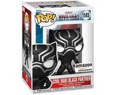 Figūrėle Funko POP! Marvel Civil War: Juodas Panther Exclusive