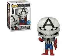 Figūrėlė Funko POP! Marvel Venom Poison Captain America exlusive