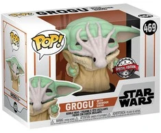 Figūrėlė Funko POP! Star wars Grogu with Chowder Squid Exclusive