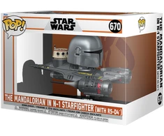 Figūrėlė Funko POP! Star Wars The Mandalorian in N-1 Starfighter 6inch