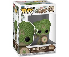 Funko POP! Marvel Groot As Captain America