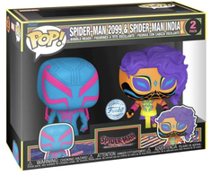 Funko POP! Marvel Spider-Man 2099 &amp; Spider-Man India 2 pack exclusive