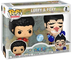 Funko POP! One Piece Luffy &amp; Foxy 2 pack exclusive