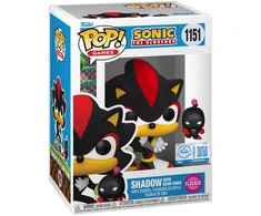 Funko POP! Sonic the Hedgehog - Shadow with Dark Chao flocked