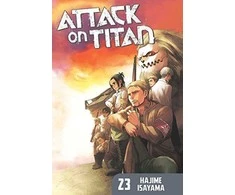 KNYGA Komiksas Manga Attack on titan Vol 23