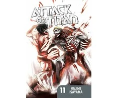KNYGA Komiksas Manga Attack on Titan Vol 11